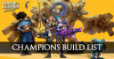 Wild Rift Champion Build List