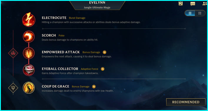 Evelynn Runes Wild Rift Patch 4.3 - zilliongamer