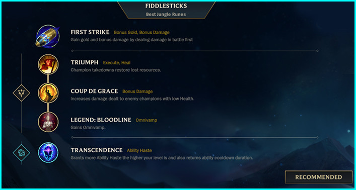 Fiddlesticks Runes Build Wild Rift - zilliongamer