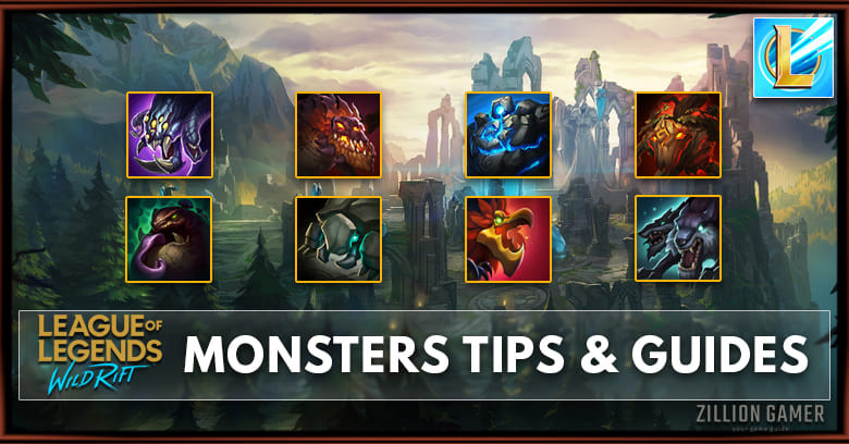 League of Legends Wild Rift Monsters Tips & Guides