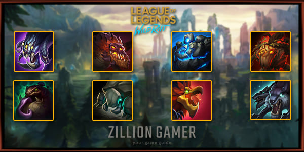 Wild Rift Tier List Jungle (Patch 4.3b) - zilliongamer