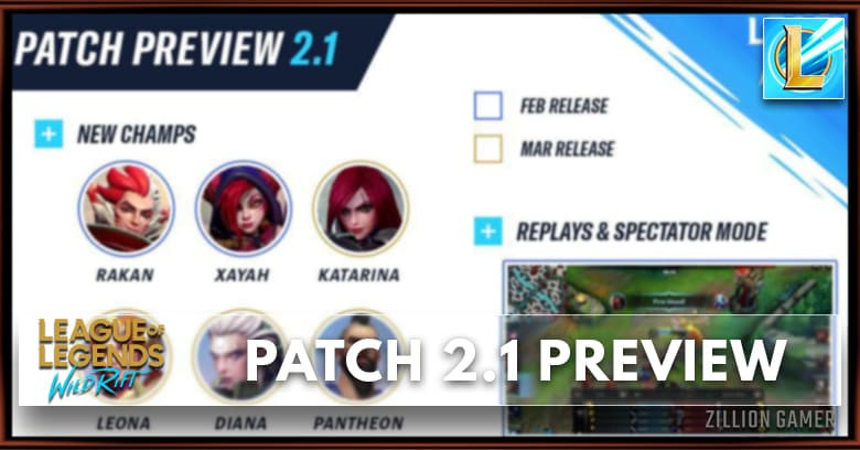 Wild Rift Patch 2.1 Preview & New Champion Leaks