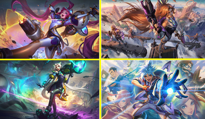 NOVAS SKINS PARA O PATCH 4.2 DO LEAGUE OF LEGENDS: WILD RIFT