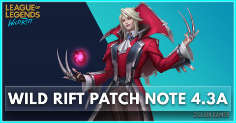 Patch Note 4.3A Wild Rift