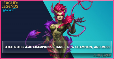 Wild Rift Patch Note 4.4c: New Champions Champions & Items Change