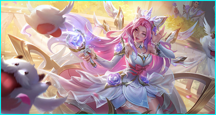 League of Legends Wild Rift Crystal Lines Seraphine skins - zilliongamer