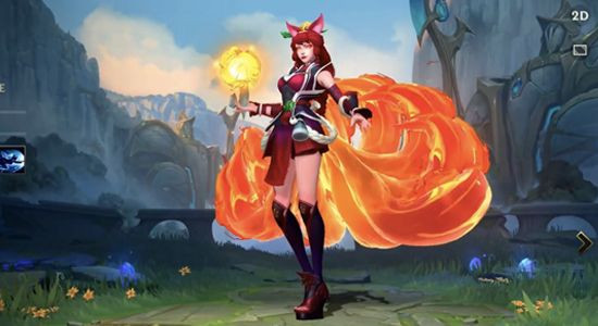 League of Legends Wild Rift Ahri Foxfire skin - zilliongamer
