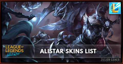 Alistar Skins List in Wild Rift