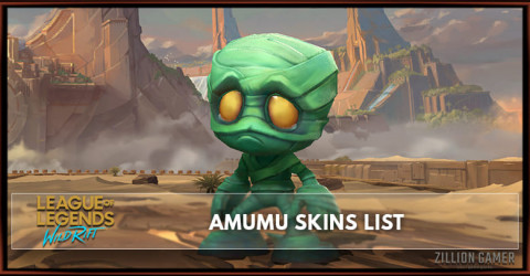 Amumu Skins List in Wild RIft