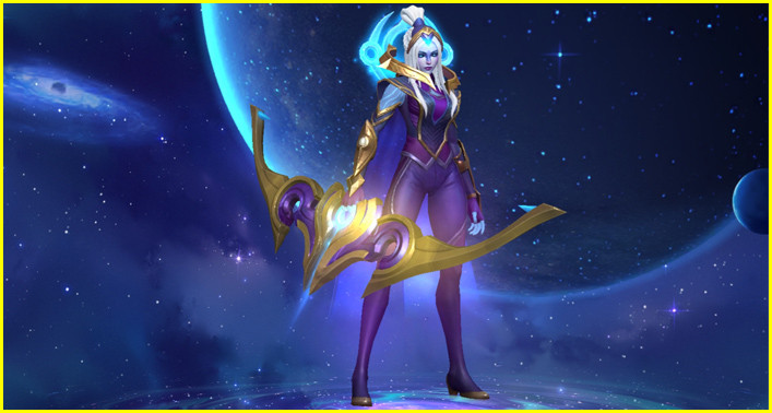 League of Legends Wild Rift Cosmic Queen Ashe skins - zilliongamer