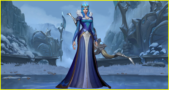 League of Legends Wild Rift Queen Ashe skin - zilliongamer