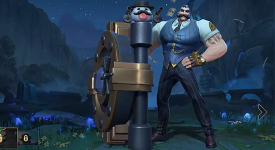 League of Legends Wild Rift Braum Crime City skins - zilliongamer