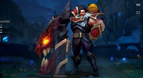 League of Legends Wild Rift Braum Dragon Slayer skins - zilliongamer