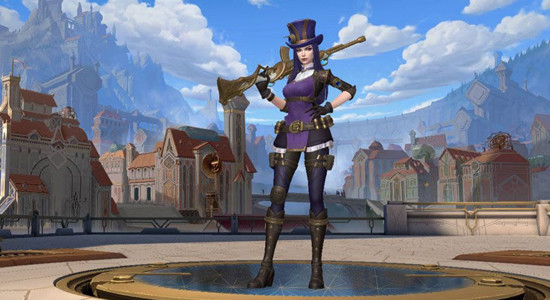 League of Legends Wild Rift Default Caitlyn skins - zilliongamer