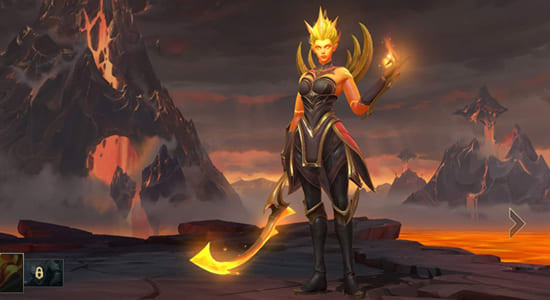 League of Legends Wild Rift Infernal Diana skins - zilliongamer