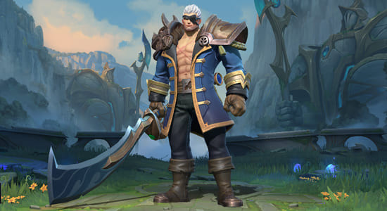 League of Legends Wild Rift Rogue Admiral Garen skins - zilliongamer