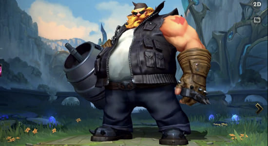 League of Legends Wild Rift Gragas Vandal skin - zilliongamer