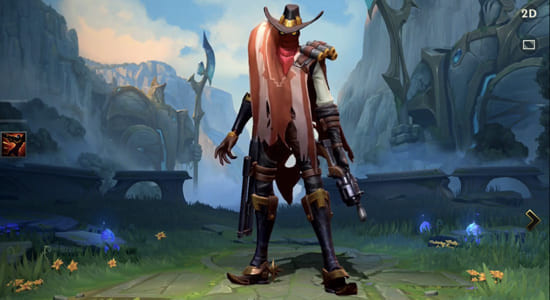 League of Legends Wild Rift Jhin High Noon skin - zilliongamer