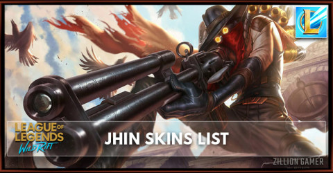 Jhin Skins List in Wild Rift