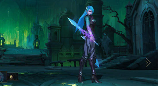 League of Legends Wild Rift Death Sworn Katarina skins - zilliongamer