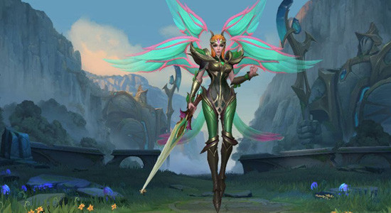 League of Legends Wild Rift Viridian Kayle skins - zilliongamer