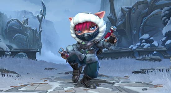 Skin Lines in League of Legends: The Arctic Ops 