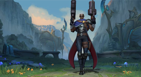 League of Legends Wild Rift Hired Gun Lucian skins - zilliongamer