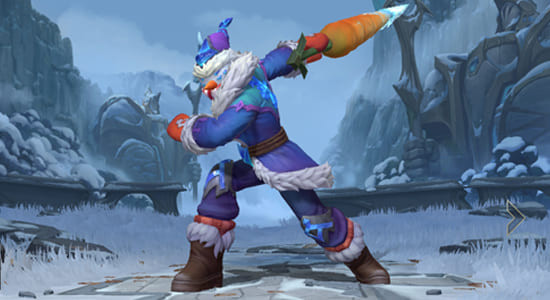 League of Legends Wild Rift Master Yi Snow Man Yi skin - zilliongamer