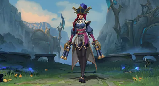 League of Legends Wild Rift Captain Fortune skin - zilliongamer