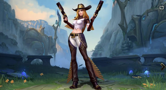 Kim Yeong Il - Miss Fortune Actress skin fan art