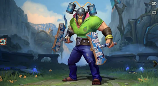 League of Legends Wild Rift Olaf Brolaf skin - zilliongamer