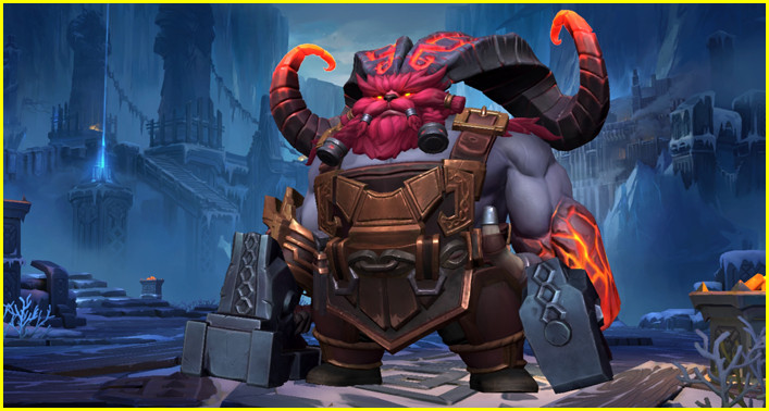 League of Legends Wild Rift The Fire Below The Mountain Ornn skins - zilliongamer