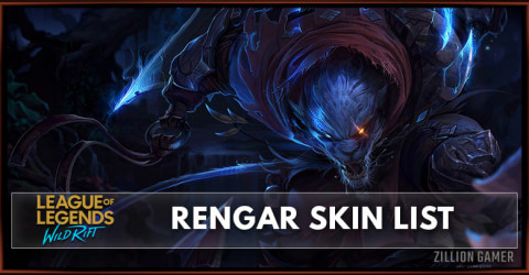 Rengar Skins List in Wild Rift