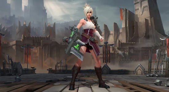 League of Legends Wild Rift Default Riven skins - zilliongamer