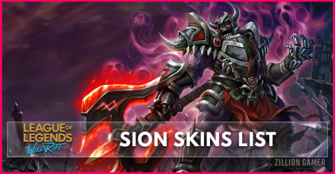 Sion Skins List in Wild Rift