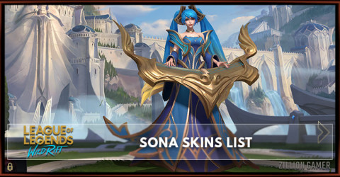 Sona Skins List in Wild Rift