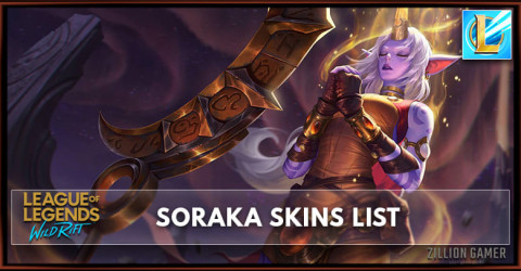 Soraka Skins List in Wild Rift