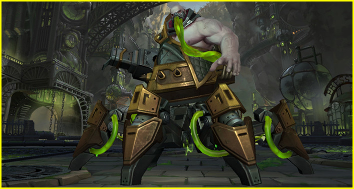 Wild Rift The Dreadnought Urgot skins - zilliongamer