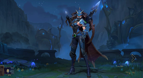 League of Legends Wild Rift Dragonslayer Vayne skin - zilliongamer