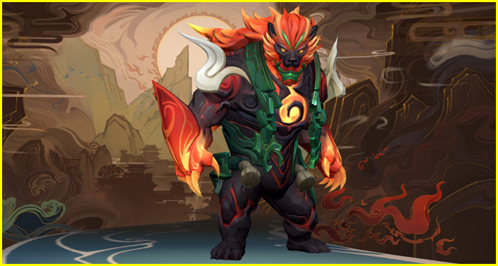 League of Legends Wild Rift Shan Hai Scrolls Volibear skins - zilliongamer