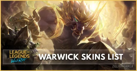 Warwick Skins List in Wild Rift