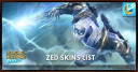 Zed Skins List in Wild Rift