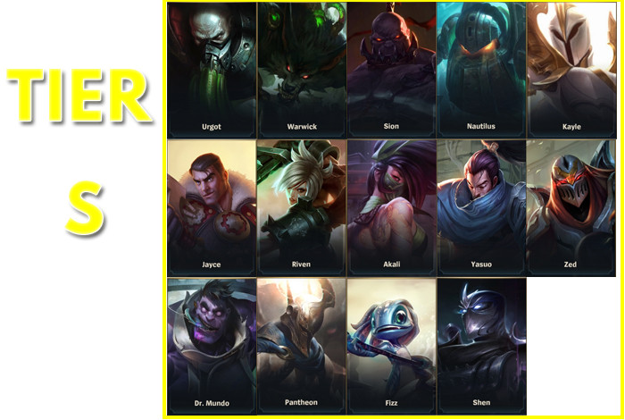 LoL Wild Rift Assassin Tier List 2.4