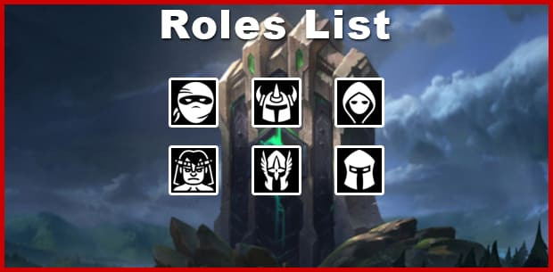 League of Legends Wild Rift Roles List