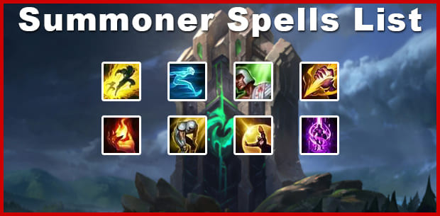 League of Legends Wild Rift Summoner Spells