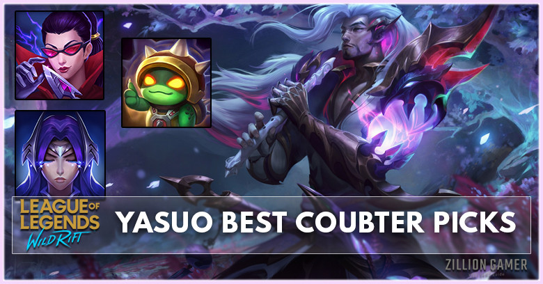 Yasuo Counter Wild Rift: General Counter, Lane Synergy, and Item Counter