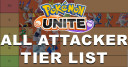 Pokemon Unite Attacker Tier List 2024