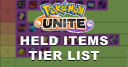 Pokemon Unite Held Items Tier List 2024