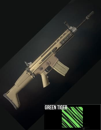 Modern Strike Online | Scar L Skins Green Tiger - zilliongamer