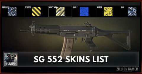 Modern Strike Online SG 552 Skins List